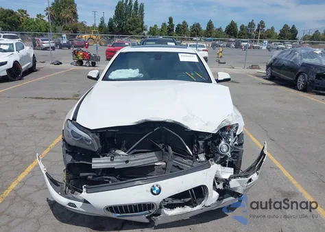 2015 BMW 528I из США, поврежденный, VIN WBA5AC57FD523988